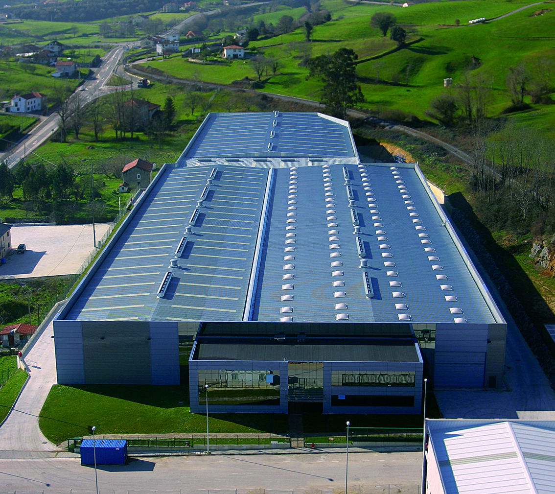 Vue extérieure usine d'Ambrosero