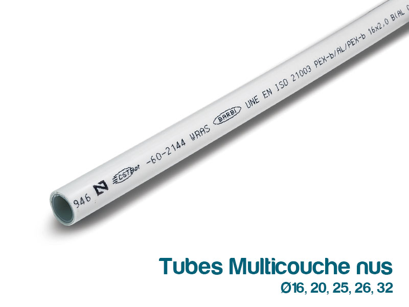 Tubes multicouche Blansol. Achetez mieux en travaillant avec un