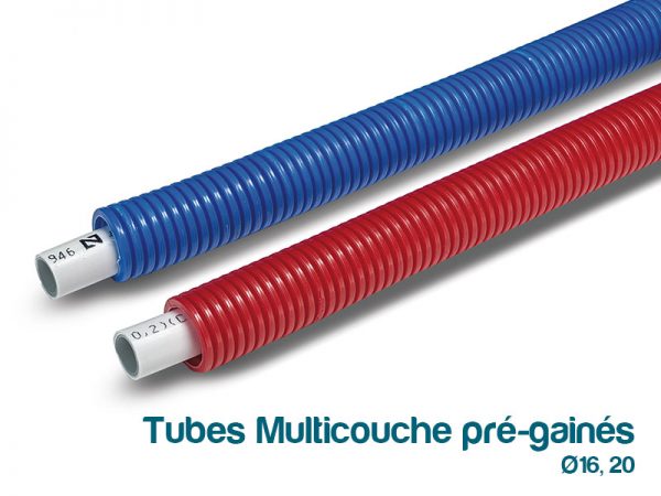 Redresseur à ventouser au sol pour tube multicouche diamètre 16/20 / 26